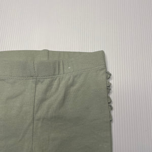 Girls Cotton On, ruffle leggings / bottoms, elasticated, EUC, size 0000,  