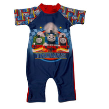 Load image into Gallery viewer, Boys Thomas &amp; Friends, all-in-one rashie suit, EUC, size 0,  