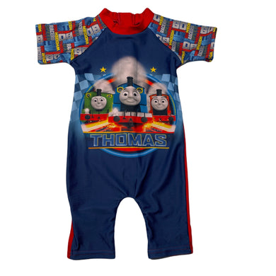 Boys Thomas & Friends, all-in-one rashie suit, EUC, size 0,  