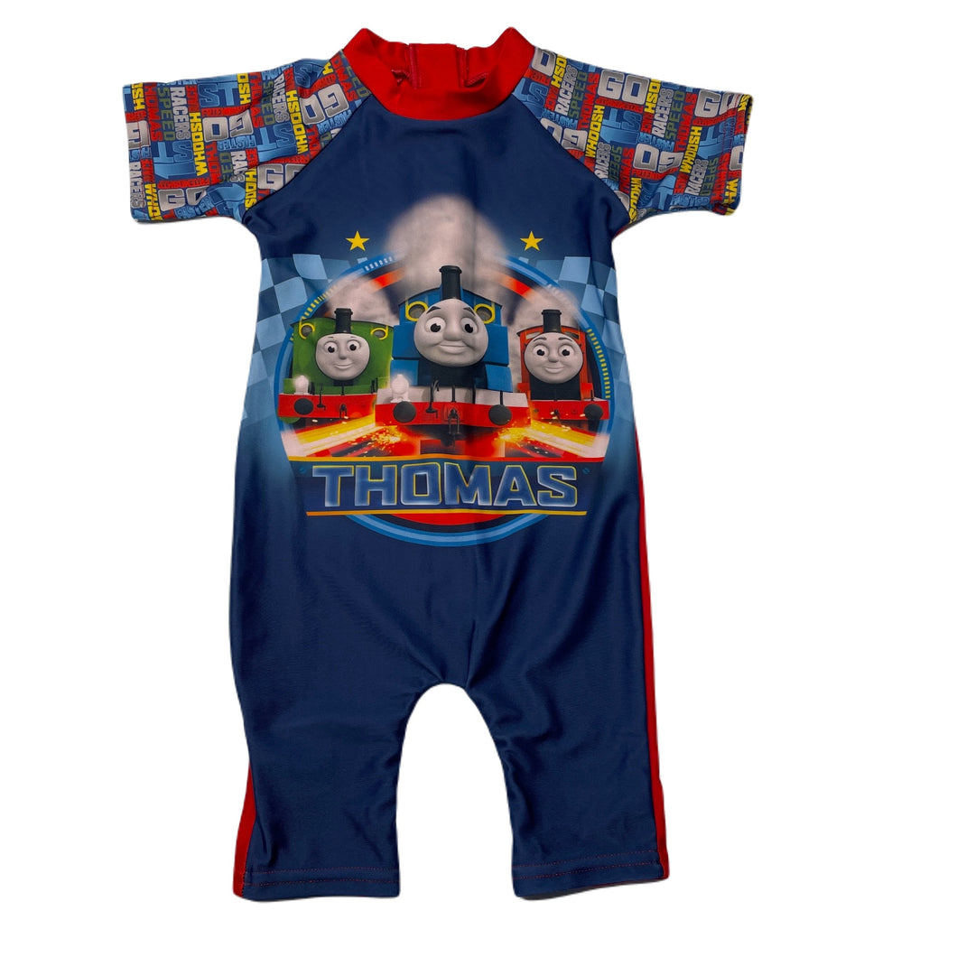Boys Thomas & Friends, all-in-one rashie suit, EUC, size 0,  