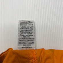 Load image into Gallery viewer, Boys Target, orange stretch cotton shorts, adjustable, guitars, FUC, size 0,  
