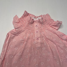 Load image into Gallery viewer, Girls Target, pink lightweight cotton top, EUC, size 0,  
