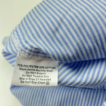 Load image into Gallery viewer, Boys Sooki Baby, blue stripe lightweight long sleeve shirt, EUC, size 2,  