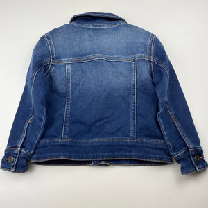 Boys Anko, blue stretch denim jacket, EUC, size 3,  