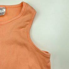 Load image into Gallery viewer, Girls Favourites, ribbed organic cotton tank top, EUC, size 14,  