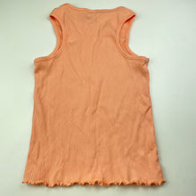 Load image into Gallery viewer, Girls Favourites, ribbed organic cotton tank top, EUC, size 14,  