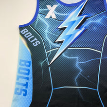 Load image into Gallery viewer, Boys ISC, BOLTS AFL /sports top, EUC, size 10,  