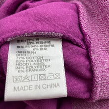 Load image into Gallery viewer, Girls King Kow, velour zip hoodie sweater, EUC, size 6,  