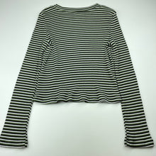 Load image into Gallery viewer, Girls Seed, striped long sleeve top, EUC, size 12,  