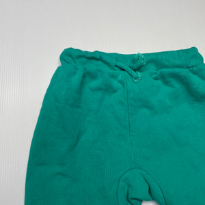 Boys Sprout, fleece lined track pants, elasticated, GUC, size 1,  