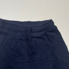 Load image into Gallery viewer, Boys Dymples, navy cotton shorts, elasticated, EUC, size 2,  