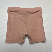 Load image into Gallery viewer, Girls H&amp;M, pink stretchy bike shorts, FUC, size 00,  