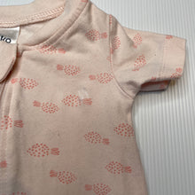 Load image into Gallery viewer, Girls Anko, pink stretchy zip romper, EUC, size 0000,  