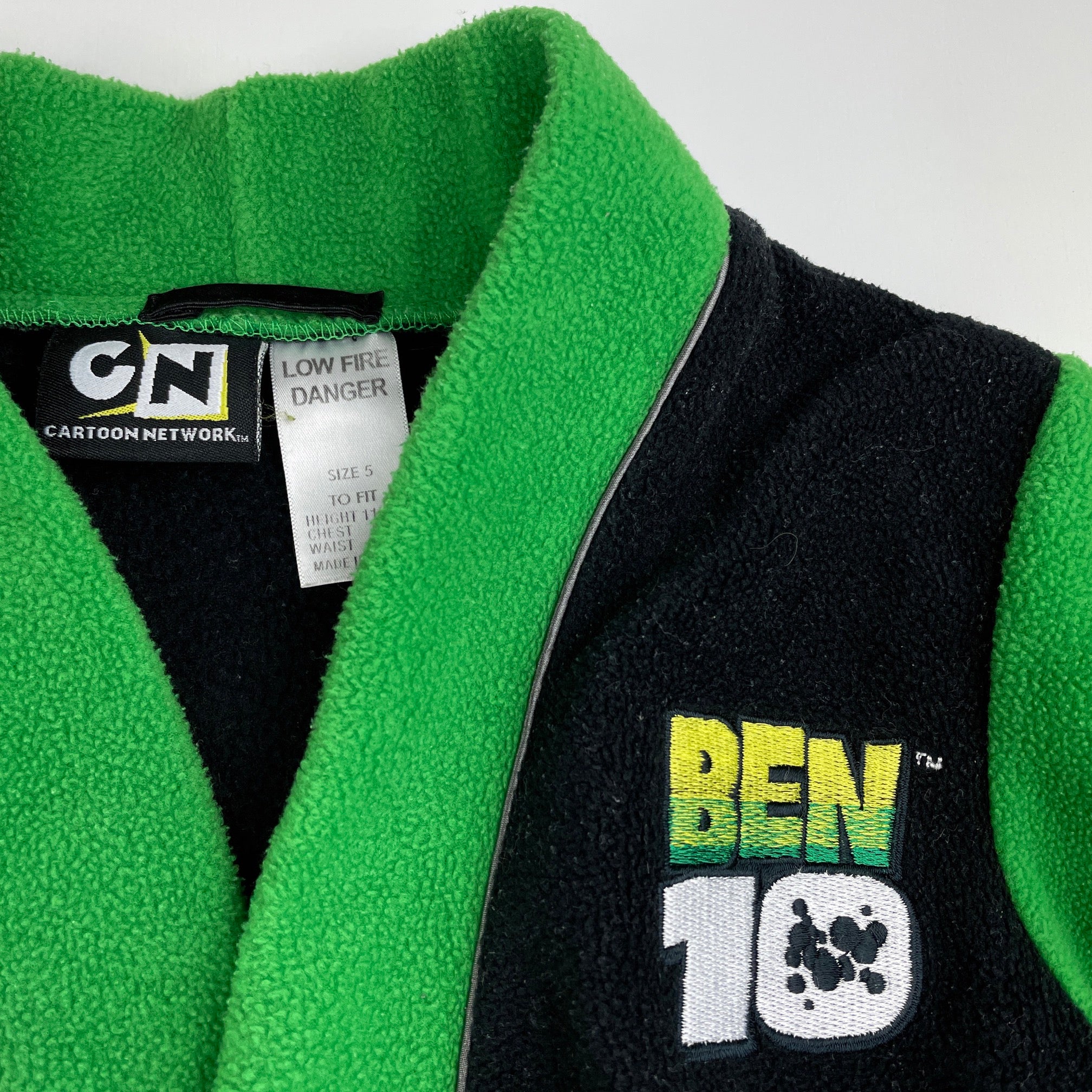 CARTOON NETWORK BOYS Blue Solid Polyester Robe Size 7-8 Years Tie - Ben10  £3.25 - PicClick UK