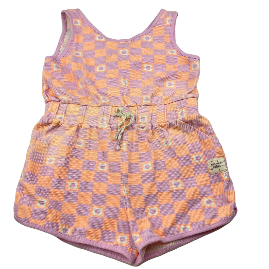 Girls Cotton On, cotton summer playsuit, EUC, size 6,  