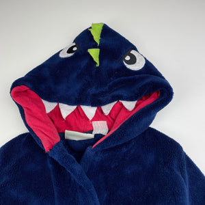 Boys UNDERCOVER CREW Jnr, fleece dressing gown / bath robe, L: 45cm, FUC, size 0,  