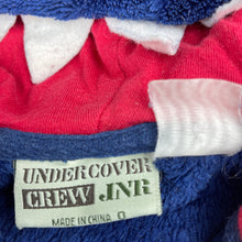 Load image into Gallery viewer, Boys UNDERCOVER CREW Jnr, fleece dressing gown / bath robe, L: 45cm, FUC, size 0,  
