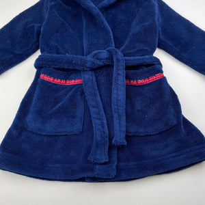 Boys UNDERCOVER CREW Jnr, fleece dressing gown / bath robe, L: 45cm, FUC, size 0,  
