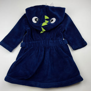 Boys UNDERCOVER CREW Jnr, fleece dressing gown / bath robe, L: 45cm, FUC, size 0,  