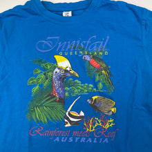 Load image into Gallery viewer, unisex RAMO, blue cotton t-shirt / top, GUC, size 10,  