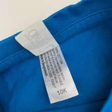 Load image into Gallery viewer, unisex RAMO, blue cotton t-shirt / top, GUC, size 10,  