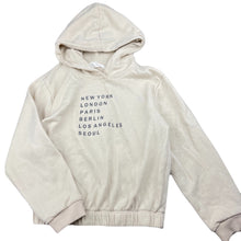 Load image into Gallery viewer, Girls H&amp;M, lightweight hoodie sweater, FUC, size 5-6,  
