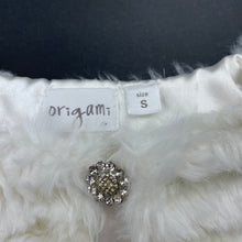 Load image into Gallery viewer, Girls Origami, faux fur cape / jacket, L: 18cm, FUC, size 1-2,  