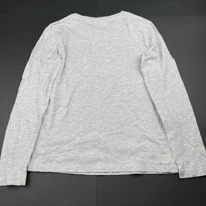 Boys H&M, organic cotton blend long sleeve top, FUC, size 9-10,  