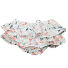 Load image into Gallery viewer, Girls Anko, floral cotton ruffle bloomers / nappy cover, EUC, size 00,  