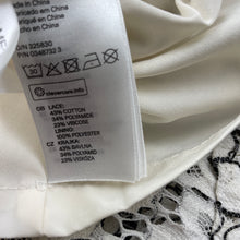 Load image into Gallery viewer, Girls H&amp;M, lined floral lace party dress, FUC, size 8, L: 60cm