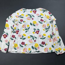 Load image into Gallery viewer, Girls Carters, floral lightweight long sleeve top, EUC, size 5,  