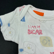 Load image into Gallery viewer, unisex Baby Patch, cotton bodysuit / romper, FUC, size 0000,  
