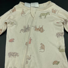 Load image into Gallery viewer, unisex Toshi, soft cotton zip coverall / romper, GUC, size 000,  