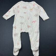 Load image into Gallery viewer, unisex Toshi, soft cotton zip coverall / romper, GUC, size 000,  