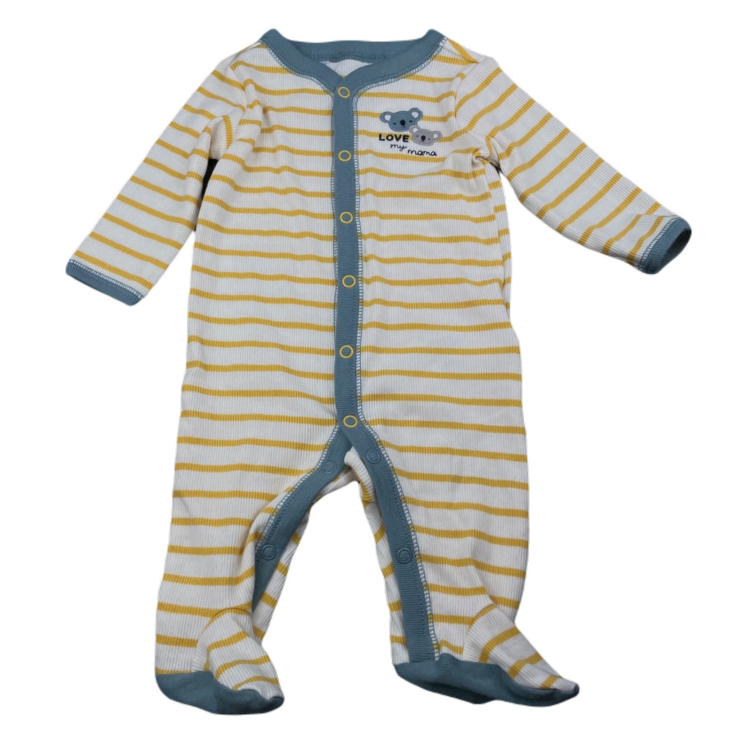 unisex Carters, soft feel stretchy coverall / romper, EUC, size 000,  
