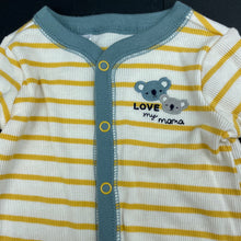 Load image into Gallery viewer, unisex Carters, soft feel stretchy coverall / romper, EUC, size 000,  