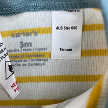 Load image into Gallery viewer, unisex Carters, soft feel stretchy coverall / romper, EUC, size 000,  