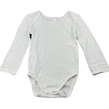 Load image into Gallery viewer, unisex Anko, white cotton bodysuit / romper, GUC, size 2,  