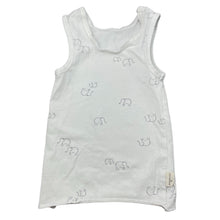 Load image into Gallery viewer, unisex Anko, organic cotton blend singlet top, GUC, size 0,  