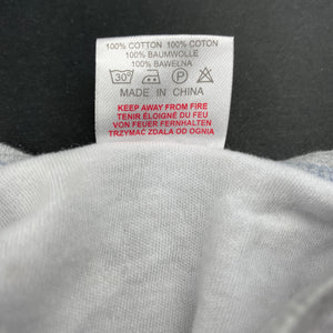 unisex Just Too Cute, cotton coverall / romper, EUC, size 000,  
