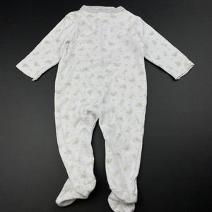 unisex Just Too Cute, cotton coverall / romper, EUC, size 000,  