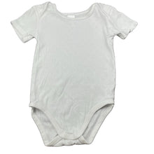 Load image into Gallery viewer, Girls Anko, white pointelle cotton bodysuit / romper, GUC, size 2,  