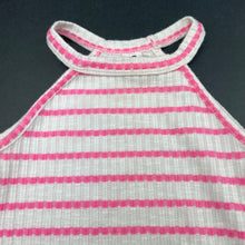 Load image into Gallery viewer, Girls Cotton On, pink &amp; white stripe summer top, GUC, size 2,  