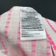 Load image into Gallery viewer, Girls Cotton On, pink &amp; white stripe summer top, GUC, size 2,  