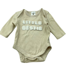 Load image into Gallery viewer, unisex Dymples, cotton bodysuit / romper, GUC, size 0000,  