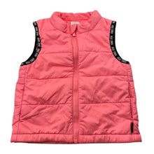Load image into Gallery viewer, Girls Bonds, pink puffer vest / jacket, small mark right chest, FUC, size 0,  