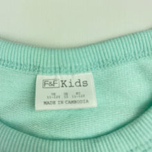 Load image into Gallery viewer, Girls F&amp;F, lightweight sweater / top, sequins, marks on front, FUC, size 11-12,  