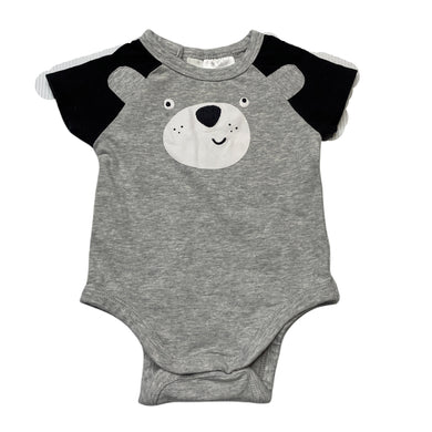 Boys Dymples, bodysuit / romper, bear, EUC, size 000,  
