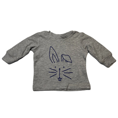 unisex Target, long sleeve top, rabbit, EUC, size 000,  