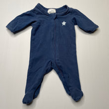 Load image into Gallery viewer, unisex 4 Baby, stretchy zip coverall / romper, FUC, size 00000,  